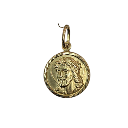 Złoty Medalik z Panem Jezusem