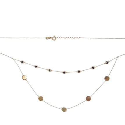 Złoty naszyjnik celebrytka