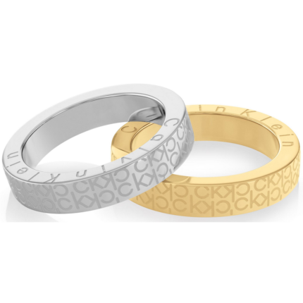 Dwa pierścionki Calvin Klein